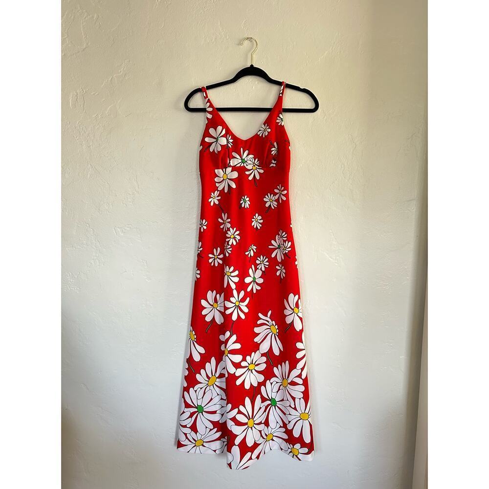 Vintage Jack Hartley 70s Daisy Dress - Picture 3 of 5